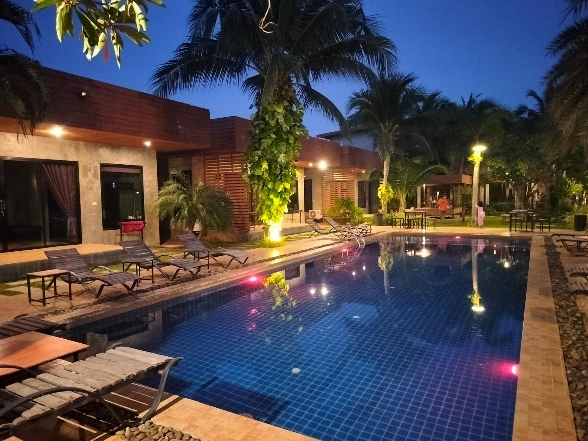 Chill Villa Ban Pak Nam Pran Bagian luar foto